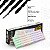 Teclado Mecânico Gamer 60%, Clanm WALKER V2 Snow, RGB, USB, Switch Hot Swap Red, Branco - Imagem 3