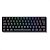 Teclado Sem Fio Mecânico Gamer 60%, Redragon DRACONIC PRO, RGB, 3-Modes, Switch Marrom, Preto - K530RGB-PRO - Imagem 1