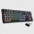 Teclado Sem Fio Membrana Gamer, Redragon CRUX PRO, RGB, 3-Modes, Anti-Ghosting, Preto - K518RGB-PRO-GB - Imagem 1