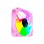 Ventoinha Cooler FAN (Kit Com 3 FAN), Clanm Candy, 120mm, Led RGB, 4 Pinos, Rosa - Imagem 4
