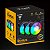 Ventoinha Cooler FAN (Kit Com 3 FAN), Clanm Eurus, 120mm, Led RGB, 4 Pinos, Preto - Imagem 4