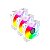 Ventoinha Cooler FAN (Kit Com 3 FAN), Clanm Snow, 120mm, Led RGB, 4 Pinos, Branco - Imagem 2