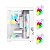 Gabinete Gamer Com 3 Fans, Clanm Snow, Micro-ATX/ITX, Branco - Imagem 1