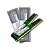 Kit com 2 Memória RAM Para Desktop DDR3, 8GB, 1333MHz, Kin, CL9, Verde, OEM - Imagem 1