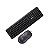 Kit Teclado e Mouse Com Fio, Bright, ABNT2, USB, 120cm Cabo, 1000 DPI, Preto - Imagem 1