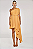 Vestido Joana Laranja Ombro Só | Elegante - Imagem 1