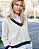 Sueter Tricot Gola V - Imagem 3