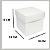 Caixa Cubo Para Presente e Canecas G 10x10x10 Branco - 10 unidades ASSK - Imagem 2