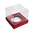 Caixa Mini Bolo G Cupcake 8,5x8,5x8,5 Vermelho 10 Unid. ASSK - Imagem 3