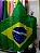 Bandeira Capa do Brasil 1,5x0,90m Poliéster - Imagem 3