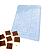 Formas Para Bombom de Chocolate BWB Tabletinho Quadrado Do Brasil Ref:10646 - Imagem 1