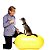 Bola Peanut Inflável FitPAWS® TRAX Para Cães - Imagem 1