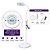 Lupa Luminaria LED Profissional 120 LEDs com Tripe e Zoom 5x - Bivolt - Imagem 1