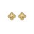 Brinco Trevo Cravejado no Ouro BM1957-O - Imagem 1