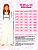Vestido Daminha Longo Branco Flor 4 ao 16 - Imagem 6