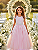 6370RS Vestido Daminha Longo Rosa 4 ao 16 - Imagem 1