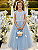 6370AZ Vestido Daminha Longo Azul 4 ao 16 - Imagem 1