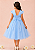 Vestido Azul Princesa 4 ao 16 - Imagem 4