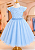 Vestido Azul Princesa 4 ao 16 - Imagem 2