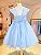 Vestido Azul Princesa 4 ao 16 - Imagem 5
