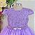 5369L Vestido Infantil Luxo Lilás 1 ao 4 - Imagem 1