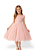 Vestido Inf Juvenil Luxo Bordado Cintura 4 ao 16 - Imagem 1