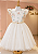 Vestido Festa Off White Renda Color 4 ao 16 - Imagem 2