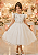 Vestido Festa Off White Renda Color 4 ao 16 - Imagem 3