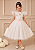 Vestido Festa Off White Renda Color 4 ao 16 - Imagem 1
