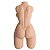 Masturbador Formato Corpo Feminino Seios Grandes, Vagina e Ânus - SEXY GIRL - Imagem 2