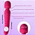 Powerful Heating AV Magic Wand Dildo Vibrator for Women G-Spot Clitoris Stimulat - Imagem 13