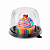 Embalagem Cup Cake Baixo Confeitaria Preto - Imagem 2