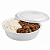 Marmitex De Isopor Redonda c/Tampa 500 ml - Imagem 2