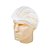 Touca Descartável TNT Branca C/100 Unidades - Imagem 1
