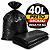 Saco De Lixo Preto 40 Litros Reforçado - Imagem 1