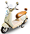 Moto Scooter Elétrica 1000W 32km  Modelo XM-05 - Imagem 1