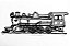 Linogravura Locomotiva 2c RN A4 - Imagem 1
