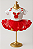 Body Ratinha Minnie Vermelho/Rosa - Personalizado (P ao GG) - Imagem 1