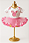 Body Ratinha Minnie Vermelho/Rosa - Personalizado (P ao GG) - Imagem 3