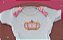 Body Princesa Rosa - Personalizado (P ao GG) - Imagem 3