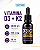D3 e K2 Vitamina - 2000 UI - 120 MCG - 30 ml gotas - NatusVida - Imagem 2