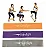 MINI BAND FAIXA ELÁSTICA PARA EXERCÍCIOS KIT 3 PEÇAS - HIDROLIGHT - Imagem 3