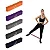 MINI BAND FAIXA ELÁSTICA PARA EXERCÍCIOS KIT 5 PEÇAS - HIDROLIGHT - Imagem 1