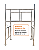 Andaime Tubular Galvanizado 1,0x1,5M - Imagem 4