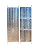 Piso Metálico Galvanizado Para Andaime 0,48X1,5M Antiderrapante - Imagem 1