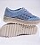 Tênis Feminino Casual Azul Claro - Imagem 3