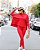 Conjunto Feminino Blusa Ampla e Legging Cintura Alta - Imagem 4