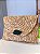 Bolsa Festa Carteira De Mão Clutch Palha Moda Praia Bege - Imagem 3