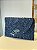 Bolsa Festa Carteira De Mão Clutch Palha Moda Praia Azul - Imagem 2
