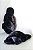 Chinelo Pantufa Feminino Peluciado Preto - Imagem 2